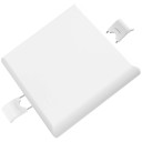 LED berėmė panelė, kvadratinė, 24W, šilta balta šviesa