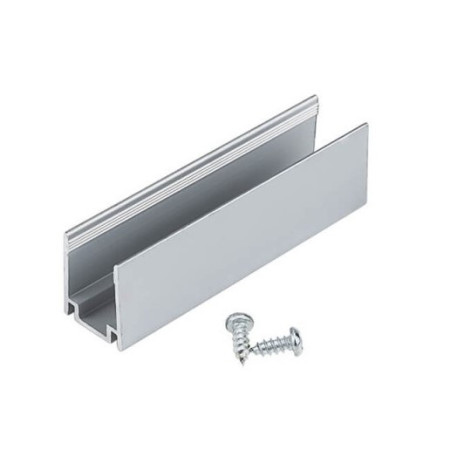 Aliuminio kanalas 5cm su 2 varžtais LED Flex Neon vienspalvei juostai