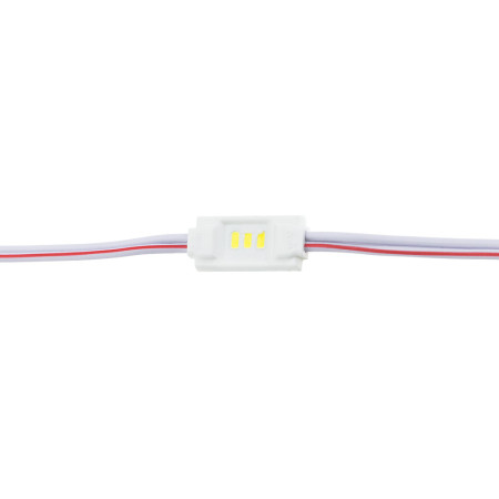 LED modulis, 0.36W, 30Lm, 12V, šalta balta šviesa