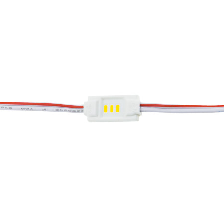 LED modulis, 0.36W, 30Lm, 12V, šilta balta šviesa