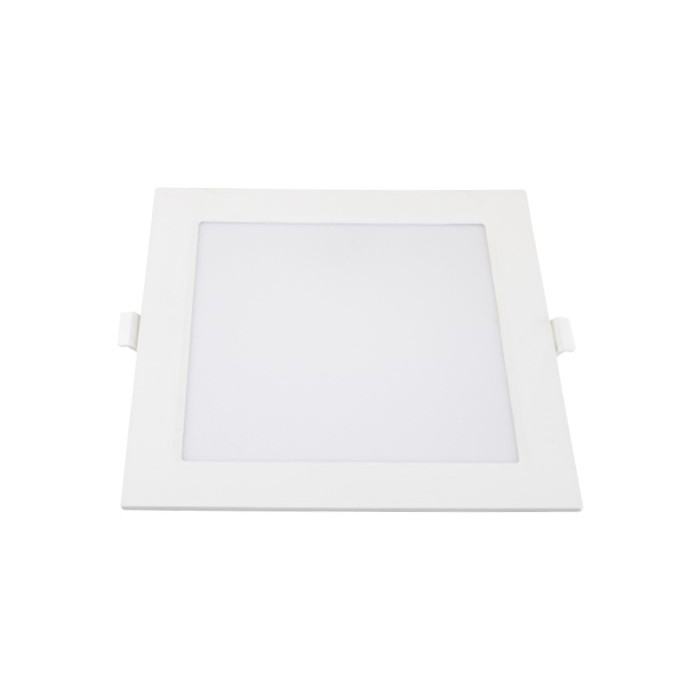 LED mini panelė, plona, foninė, kvadratinė, 12W, neutrali balta šviesa
