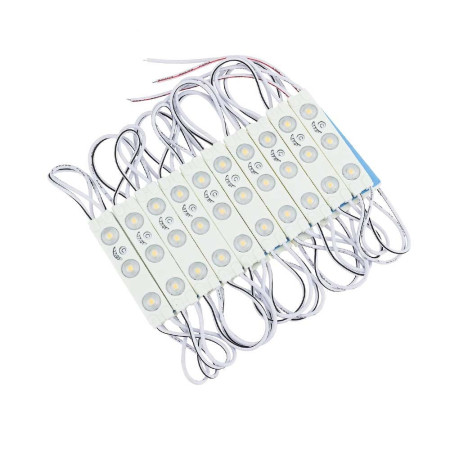 LED modulis, 0.72W, 80Lm, 12V, šilta balta šviesa