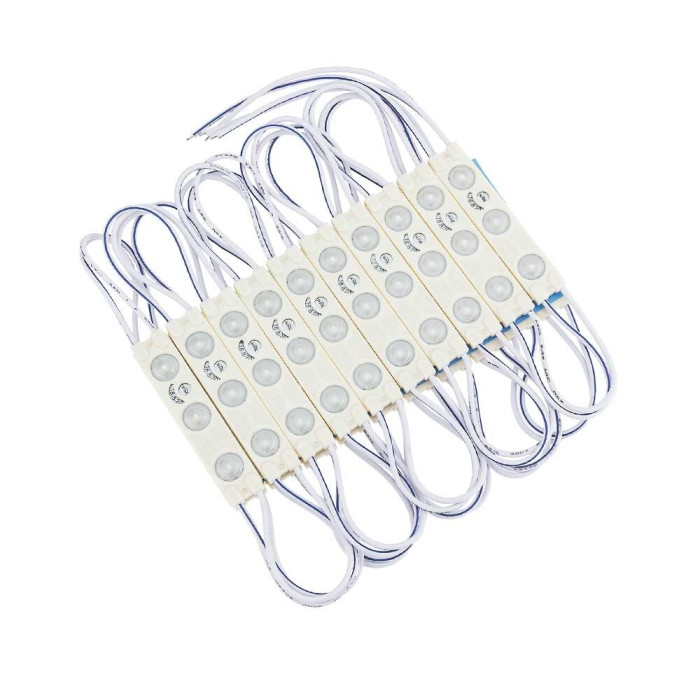 LED modulis, 0.72W, 80Lm, 12V, raudona šviesa