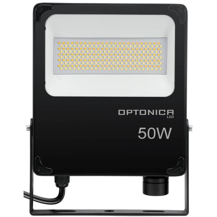 LED prožektorius, juodas, 50W, CCT 3000K-6000K