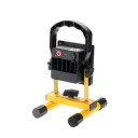 LED prožektorius, nešiojamas, įkraunamas, 10W, šalta balta šviesa