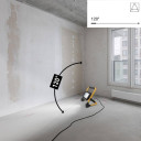 LED prožektorius, nešiojamas, 30W, šalta balta šviesa