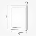 LED prožektorius, juodas, su saulės baterija, 8W, šalta balta šviesa