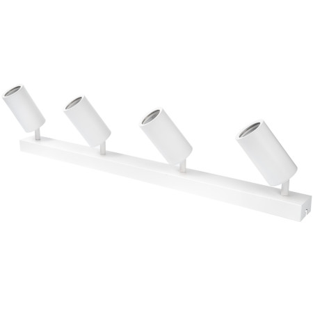 LED taškinis šviestuvas, 4 lemputės, baltas