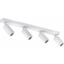 LED taškinis šviestuvas, 4 lemputės, baltas