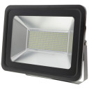 LED prožektorius, juodas, 200W, 150°, šalta balta šviesa