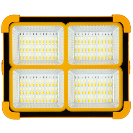 LED prožektorius, nešiojamas, su saulės baterija, 2.3W, CCT 3000K-6000K