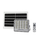 LED prožektorius, pilkas, su saulės baterija, 10W, CCT 3000K-6000K