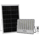 LED prožektorius, pilkas, su saulės baterija, 30W, CCT 3000K-6000K