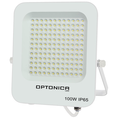 LED prožektorius, baltas, 100W, šalta balta šviesa