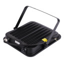 LED prožektorius, juodas, 100W, neutrali balta šviesa