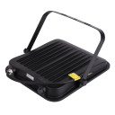 LED prožektorius, juodas, 150W, šalta balta šviesa