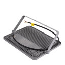 LED prožektorius, pilkas, 100W, šalta balta šviesa