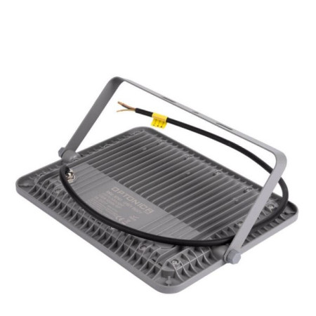 LED prožektorius, pilkas, 100W, neutrali balta šviesa