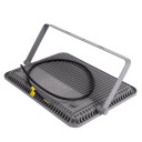 LED prožektorius, pilkas, 200W, šalta balta šviesa