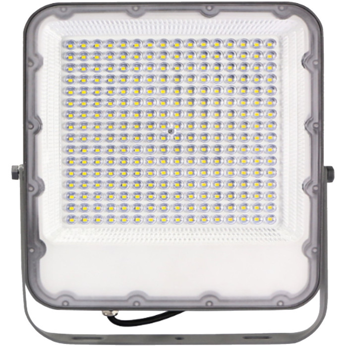 LED prožektorius, pilkas, 300W, šalta balta šviesa