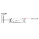 LED maitinimo šaltinis 220-240Vac - 24Vdc,100W, nehermetinis