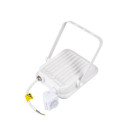 LED prožektorius, baltas, PIR jutiklis, 30W, šalta balta šviesa