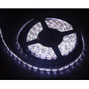 šaltai balta LED juosta 12V 4.8W/m su 60 LED/1m 3528 SM