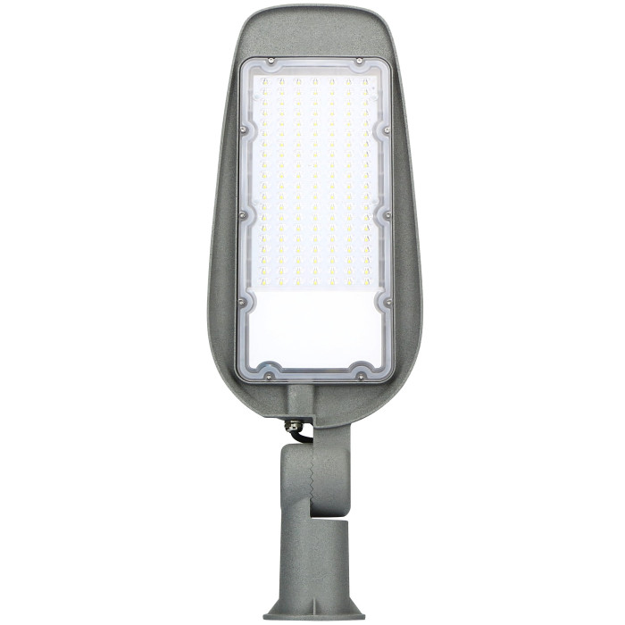 LED gatvės šviestuvas, reguliuojamas spindulys, 100W, šilta balta šviesa