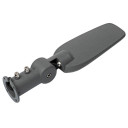 LED gatvės šviestuvas, reguliuojamas spindulys, 100W, šilta balta šviesa