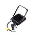 LED prožektorius, juodas, PIR jutiklis, 20W, šilta balta šviesa