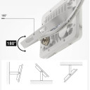 LED prožektorius, baltas, 100Lm/W, 10W, neutrali balta šviesa