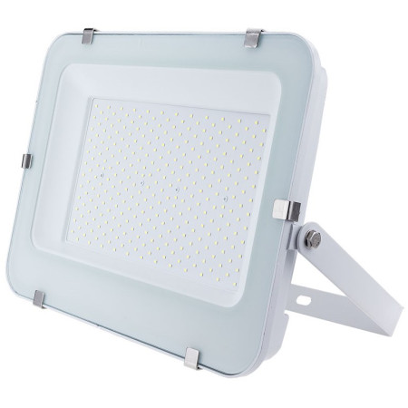 LED prožektorius, baltas, Premium Line, 5 metai garantija, 200W, šalta balta šviesa