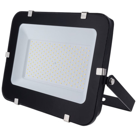 LED prožektorius, juodas, Premium Line, 5 metai garantija, 150W, šalta balta šviesa
