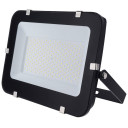 LED prožektorius, juodas, Premium Line, 5 metai garantija, 150W, šalta balta šviesa