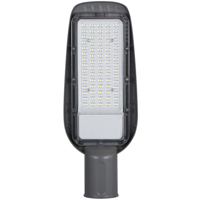 LED gatvės šviestuvas, stiklinis, 50W, šalta balta šviesa