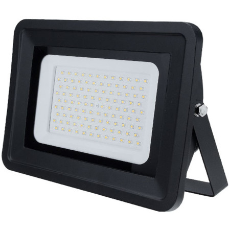 LED prožektorius, juodas, PF0.9, 200W, neutrali balta šviesa