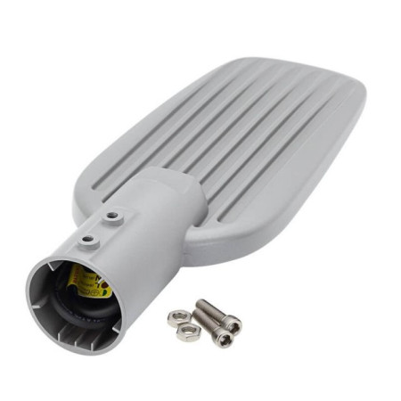 LED gatvės šviestuvas, stiklinis, 50W, šalta balta šviesa