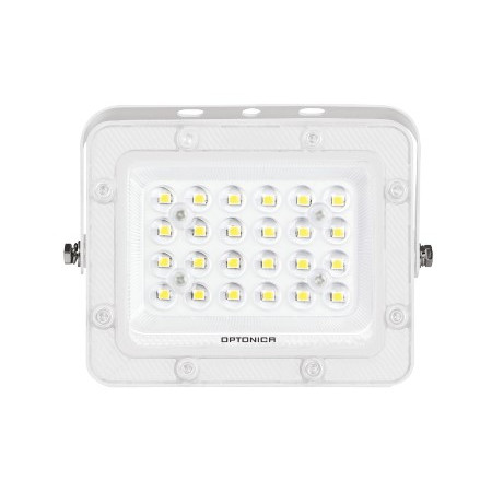 LED prožektorius, baltas, 100Lm/W, 20W, šilta balta šviesa