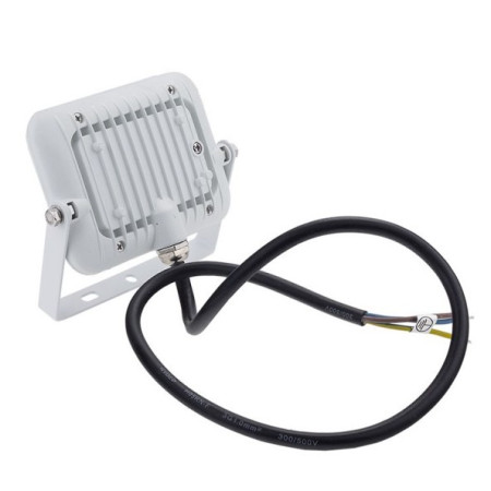 LED prožektorius, baltas, Premium Line, 5 metai garantija, 10W, šilta balta šviesa