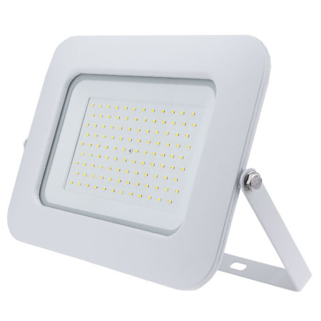 LED prožektorius, baltas, Premium Line, 5 metai garantija, 100W, šilta balta šviesa