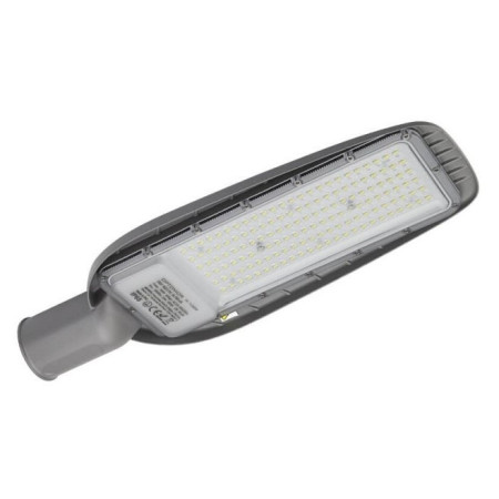 LED gatvės šviestuvas, stiklinis, 100W, šalta balta šviesa