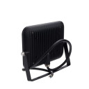 LED prožektorius, juodas, Premium Line, 5 metai garantija, 30W, šalta balta šviesa