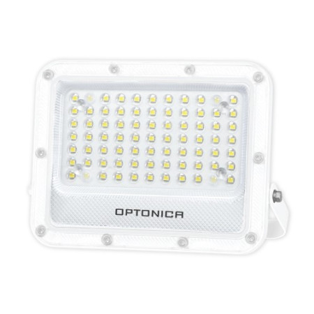 LED prožektorius, baltas, 100Lm/W, 50W, šilta balta šviesa
