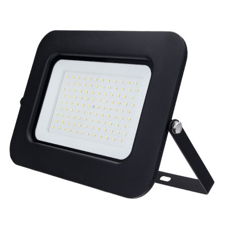 LED prožektorius, juodas, Premium Line, 5 metai garantija, 100W, neutrali balta šviesa