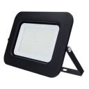 LED prožektorius, juodas, Premium Line, 5 metai garantija, 100W, šilta balta šviesa