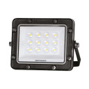 LED prožektorius, juodas, 100Lm/W, 10W, šalta balta šviesa