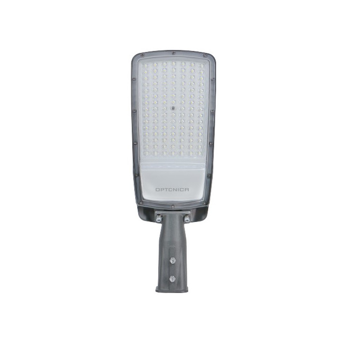 LED gatvės šviestuvas, reguliuojamas spindulys, 5 metai garantija, 150Lm/W, 100W, šalta balta šviesa