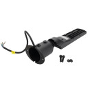 LED gatvės šviestuvas, reguliuojamas spindulys, 3 metai garantija, 100Lm/W, 30W, šalta balta šviesa