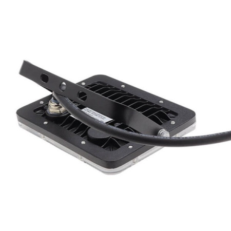 LED prožektorius, juodas, 100Lm/W, 20W, šalta balta šviesa