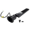 LED gatvės šviestuvas, reguliuojamas spindulys, 3 metai garantija, 100Lm/W, 50W, šalta balta šviesa